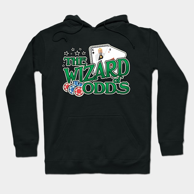 The Wizard Of Odds Casino Blackjack Hoodie by screamingfool